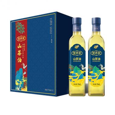 中粮福临门营养家山茶油礼盒750ml*2