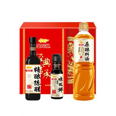 金龙鱼调料礼盒A款1570ml