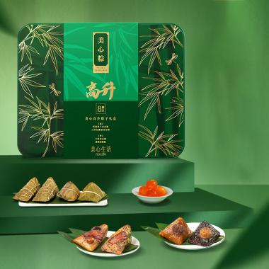 美心高升粽子礼盒1120g(8只）